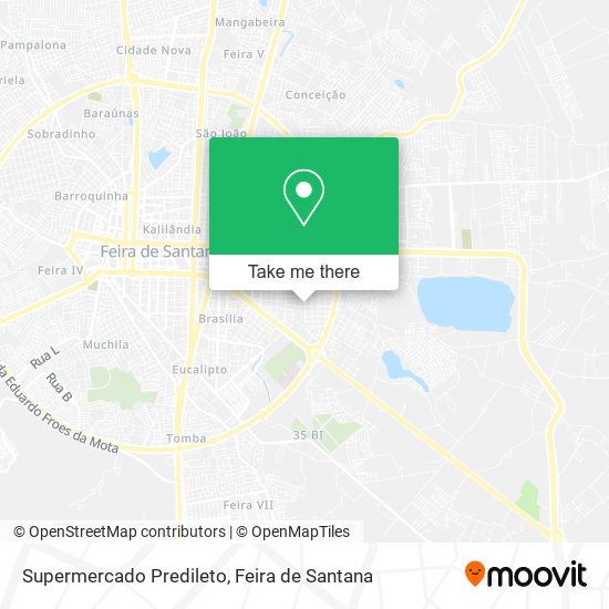 Supermercado Predileto map