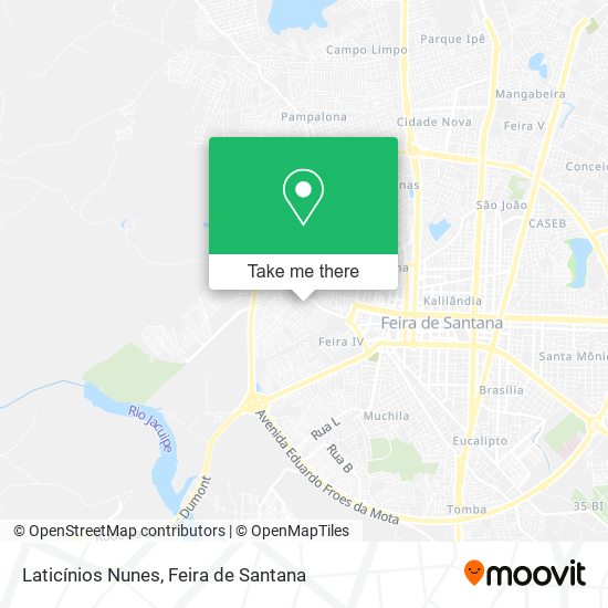 Laticínios Nunes map