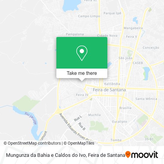 Mungunza da Bahia e Caldos do Ivo map