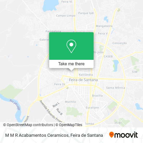 M M R Acabamentos Ceramicos map