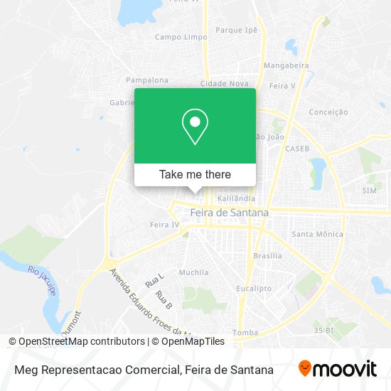 Meg Representacao Comercial map