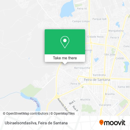 Ubiraelsondasilva map