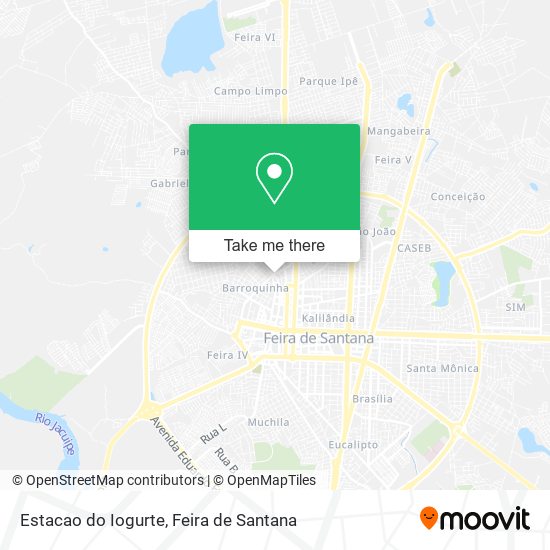 Estacao do Iogurte map