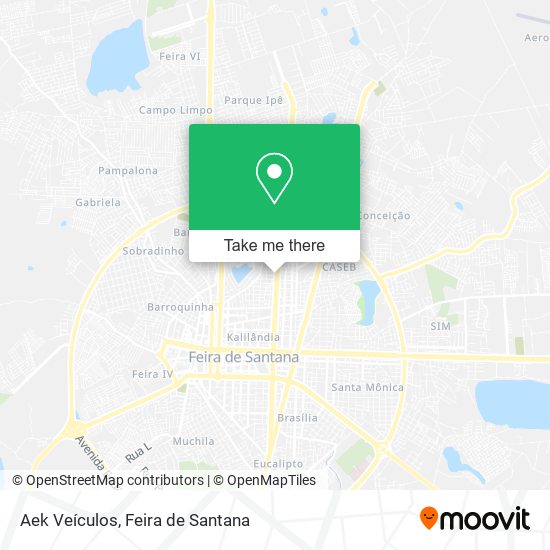Aek Veículos map