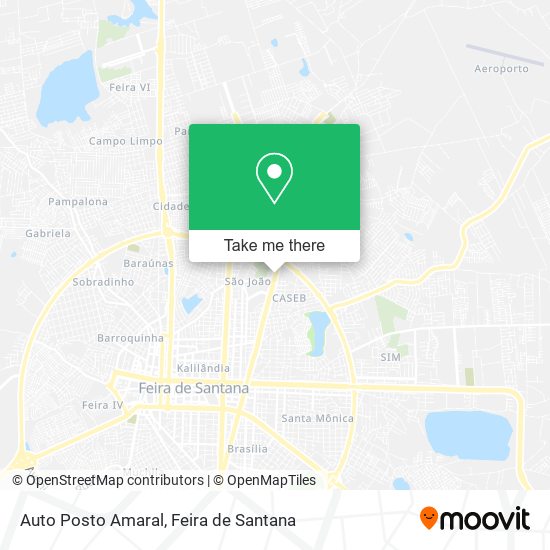 Auto Posto Amaral map