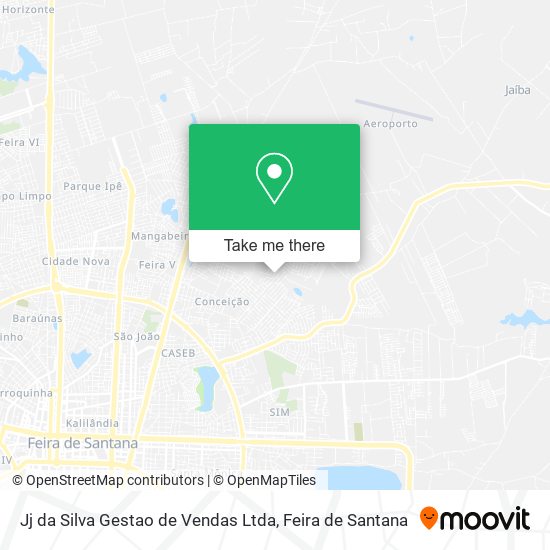 Jj da Silva Gestao de Vendas Ltda map