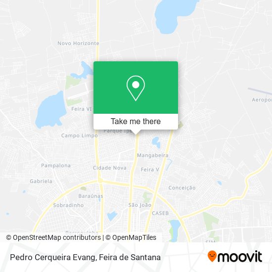 Pedro Cerqueira Evang map
