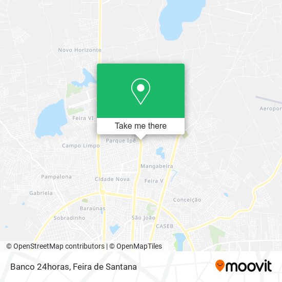 Banco 24horas map