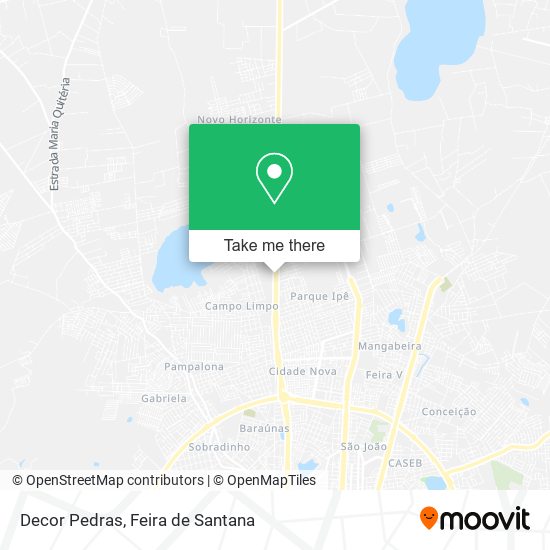 Decor Pedras map