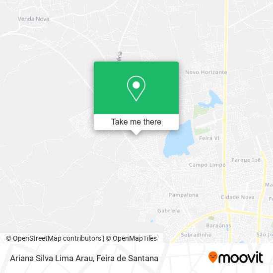 Ariana Silva Lima Arau map
