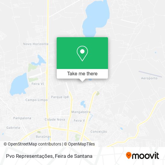 Pvo Representações map