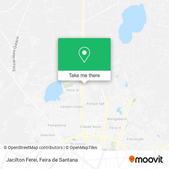 Jacilton Ferei map