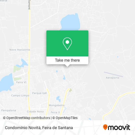 Condomínio Novità map