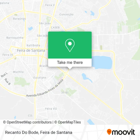 Recanto Do Bode map