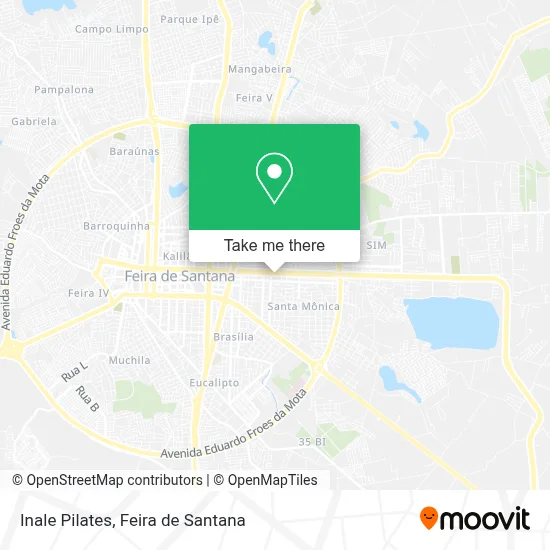 Inale Pilates map