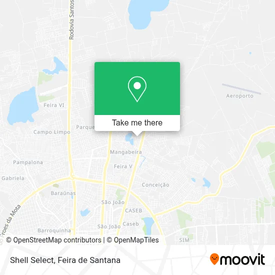 Shell Select map