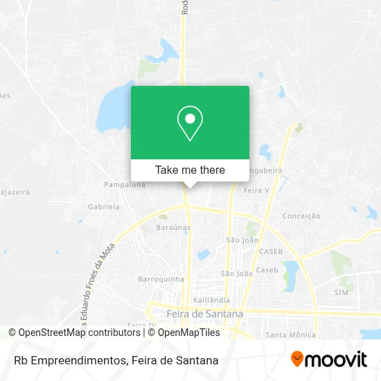 Rb Empreendimentos map