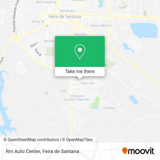 Rm Auto Center map
