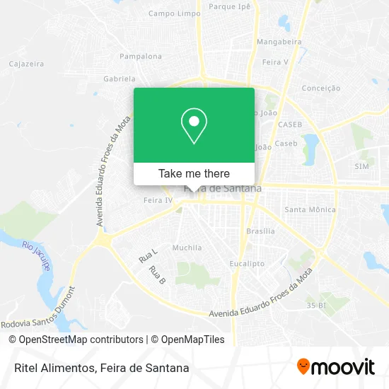 Ritel Alimentos map