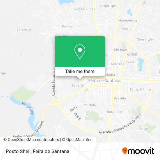 Posto Shell map