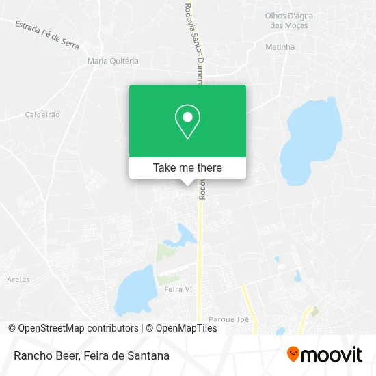 Rancho Beer map