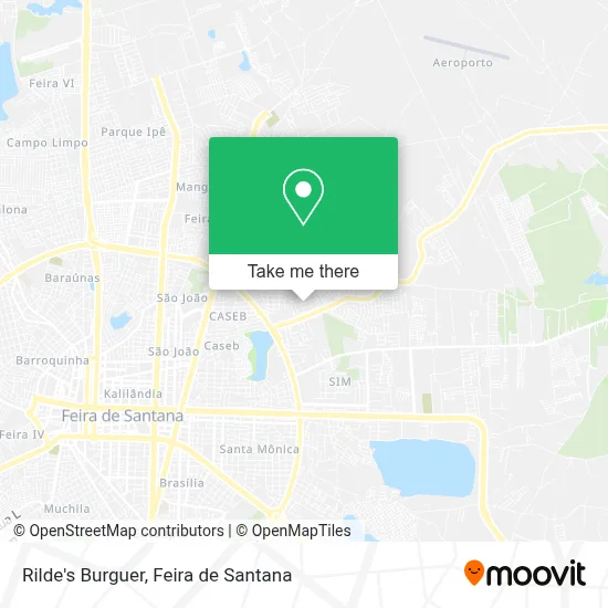 Rilde's Burguer map
