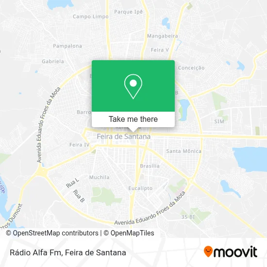 Rádio Alfa Fm map