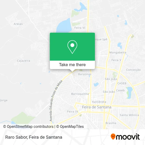 Raro Sabor map