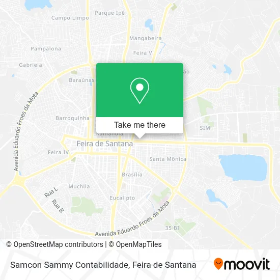 Samcon Sammy Contabilidade map