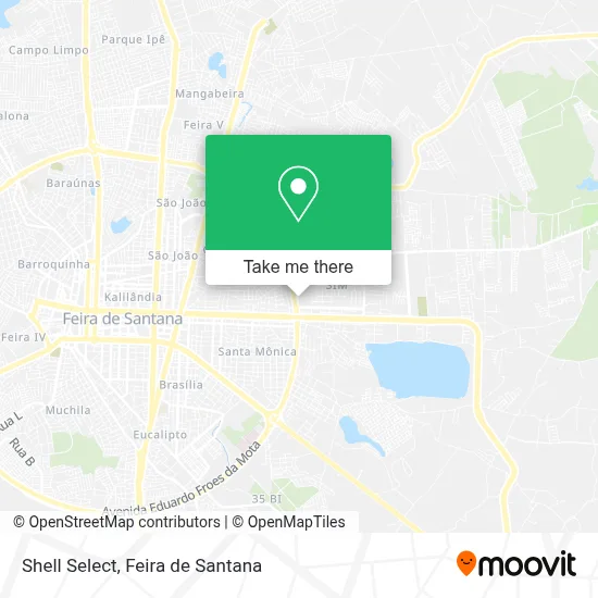 Shell Select map