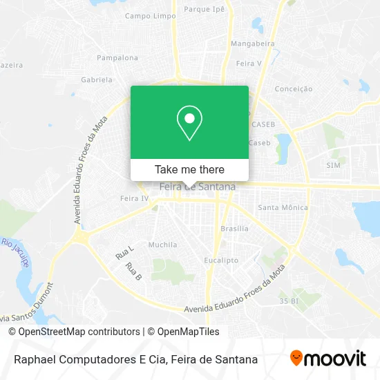 Raphael Computadores E Cia map