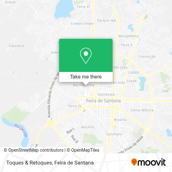 Toques & Retoques map