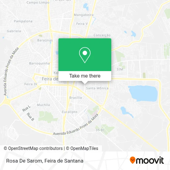 Rosa De Sarom map