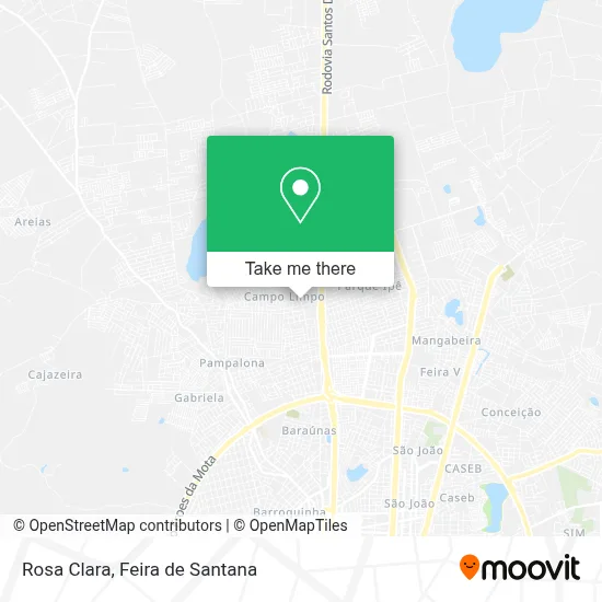 Rosa Clara map