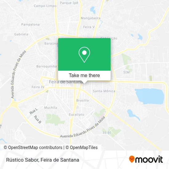 Rústico Sabor map