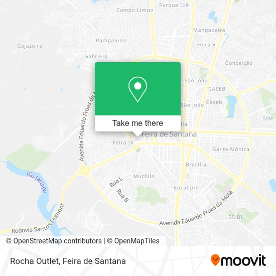 Rocha Outlet map