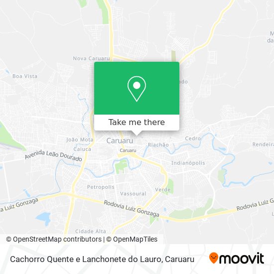 Cachorro Quente e Lanchonete do Lauro map