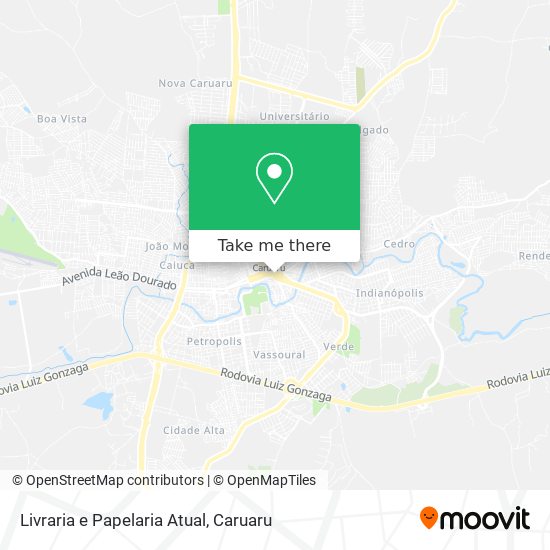 Livraria e Papelaria Atual map