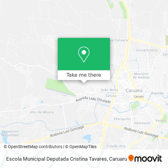 Escola Municipal Deputada Cristina Tavares map