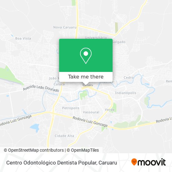 Centro Odontológico Dentista Popular map