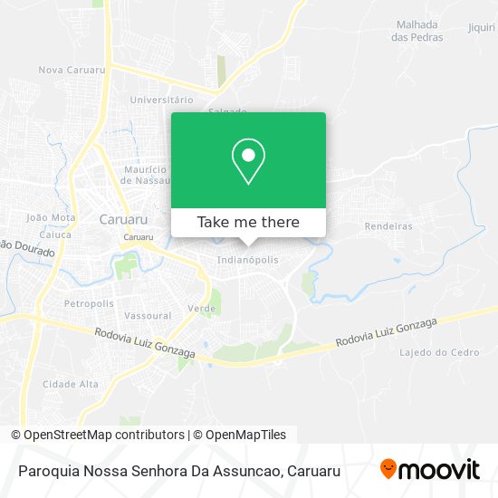 Paroquia Nossa Senhora Da Assuncao map