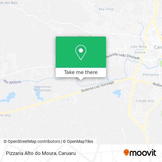 Pizzaria Alto do Moura map