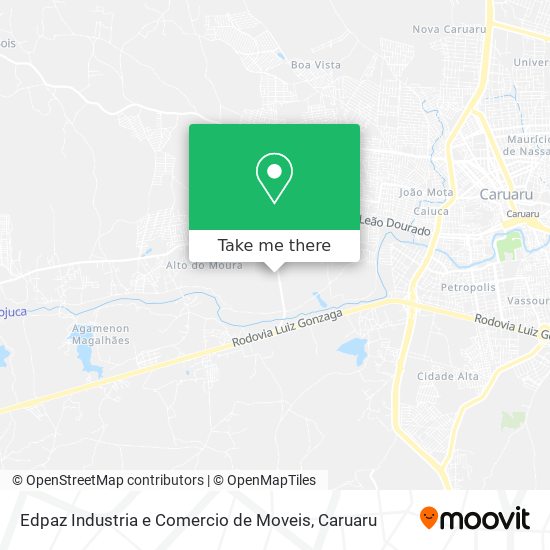 Edpaz Industria e Comercio de Moveis map
