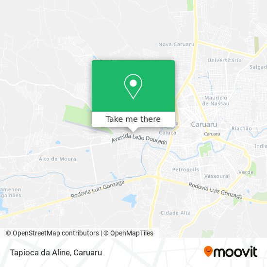 Tapioca da Aline map