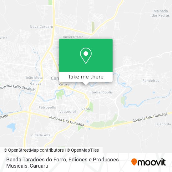Banda Taradoes do Forro, Edicoes e Producoes Musicais map