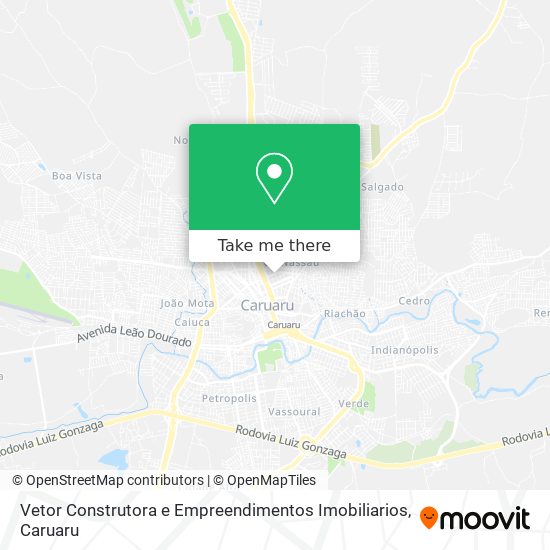 Vetor Construtora e Empreendimentos Imobiliarios map