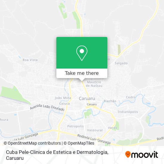 Cuba Pele-Clinica de Estetica e Dermatologia map