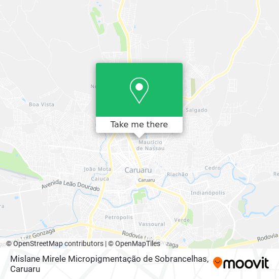 Mislane Mirele Micropigmentação de Sobrancelhas map