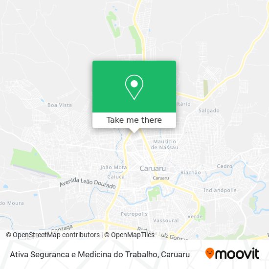 Ativa Seguranca e Medicina do Trabalho map