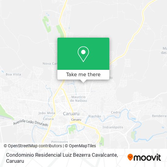 Condominio Residencial Luiz Bezerra Cavalcante map